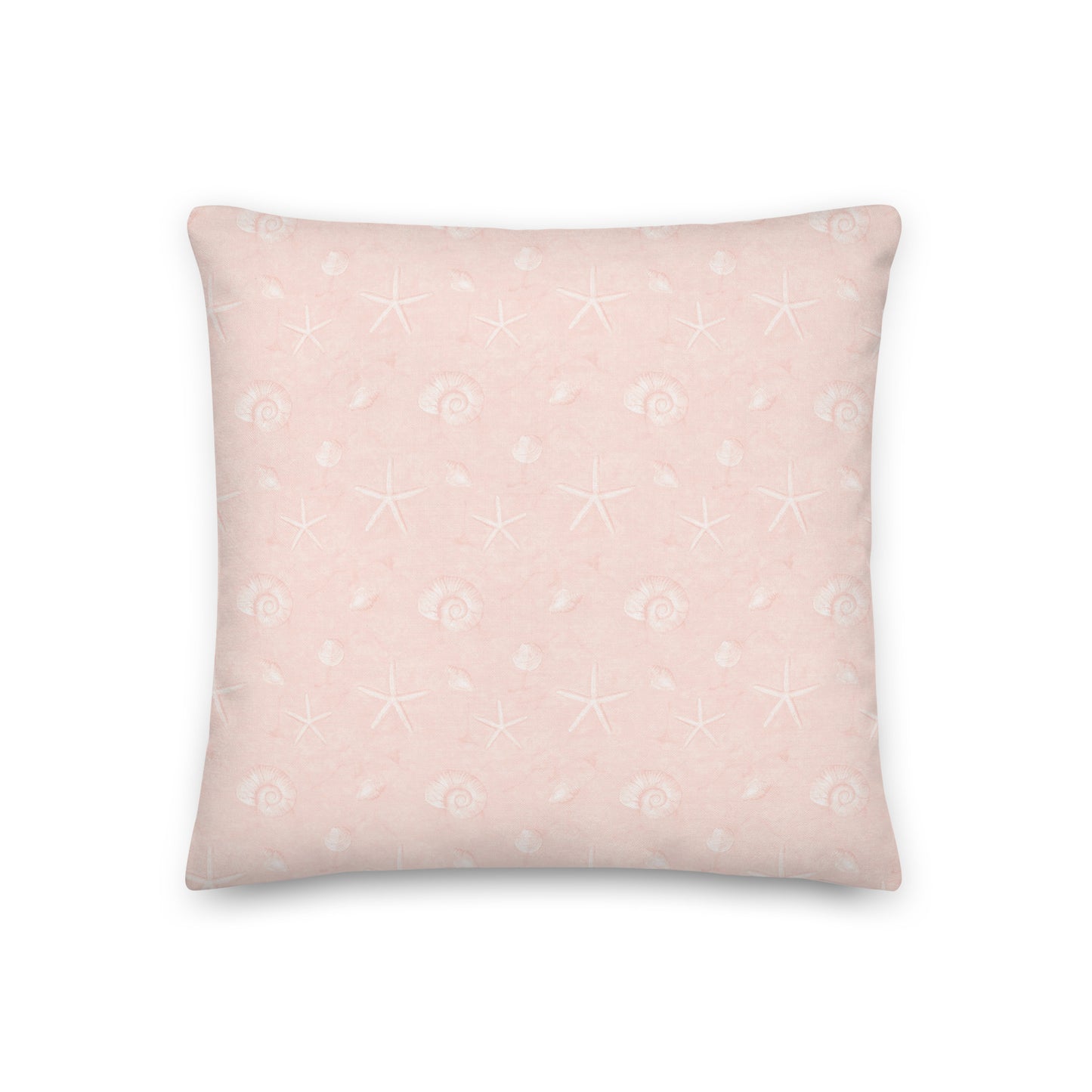 Blush Shore Pillow    Shellarium.