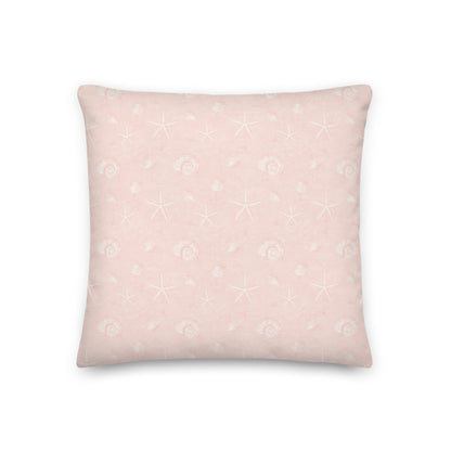 Blush Shore Pillow    Shellarium.