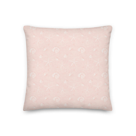 Blush Shore Pillow    Shellarium.