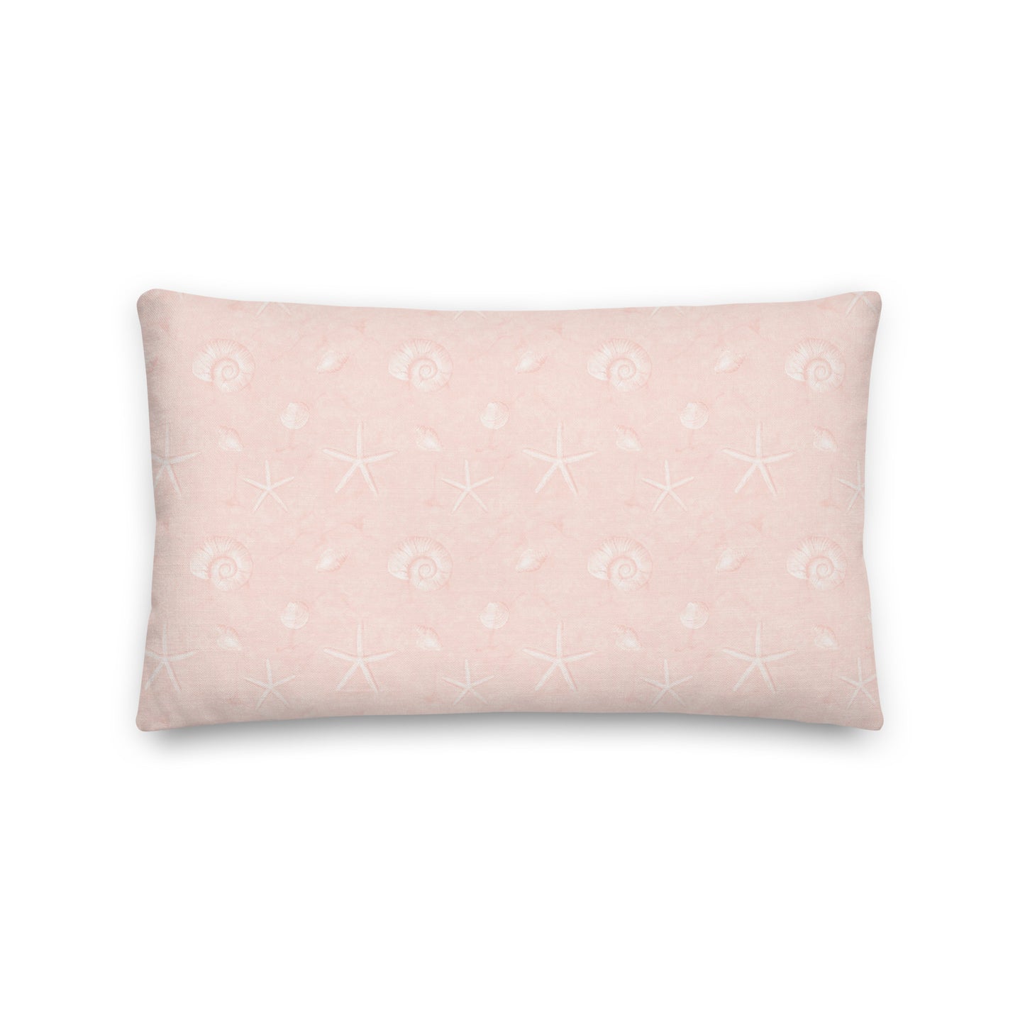 Blush Shore Pillow    Shellarium.