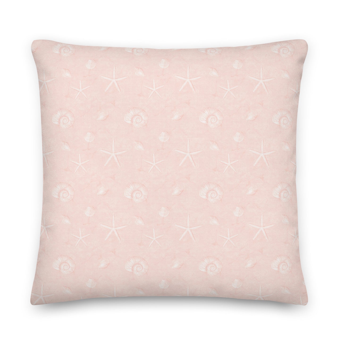 Blush Shore Pillow    Shellarium.