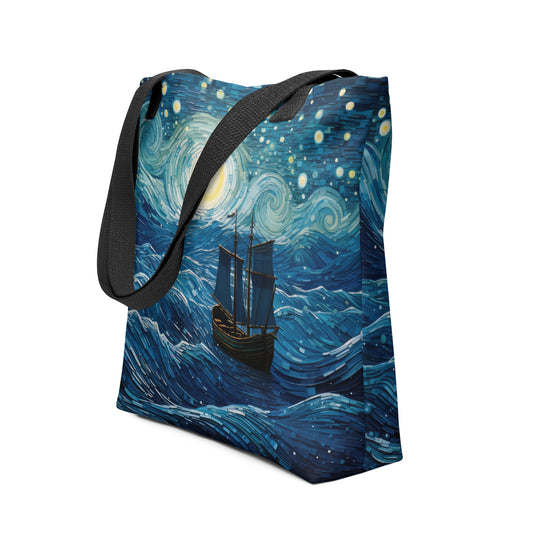 Van Gogh's Voyage Tote bag    Shellarium.