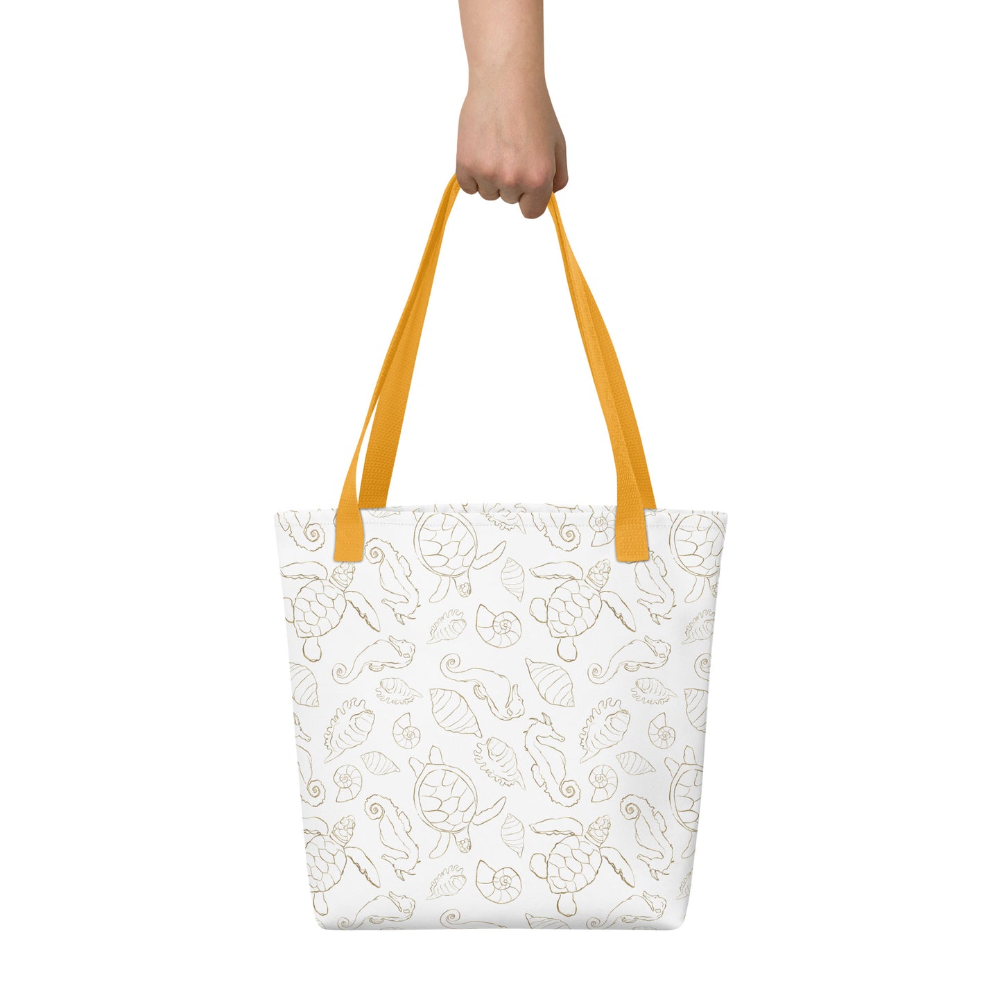 Golden Ocean Tote bag    Shellarium.