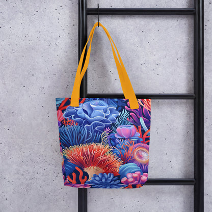 Coral Kaleidoscope Tote bag    Shellarium.