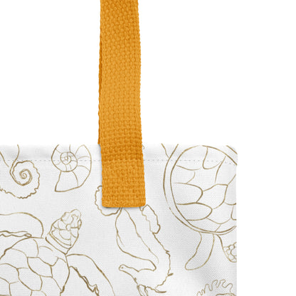 Golden Ocean Tote bag    Shellarium.