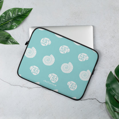 Spiral Serenity Laptop Sleeve    Shellarium.