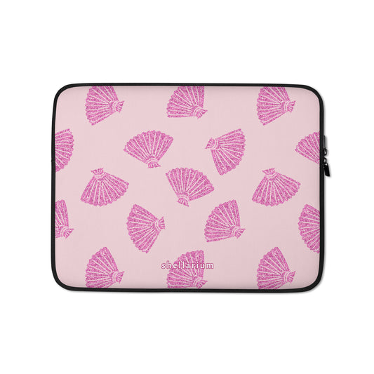 Glitter Shells Laptop Sleeve    Shellarium.