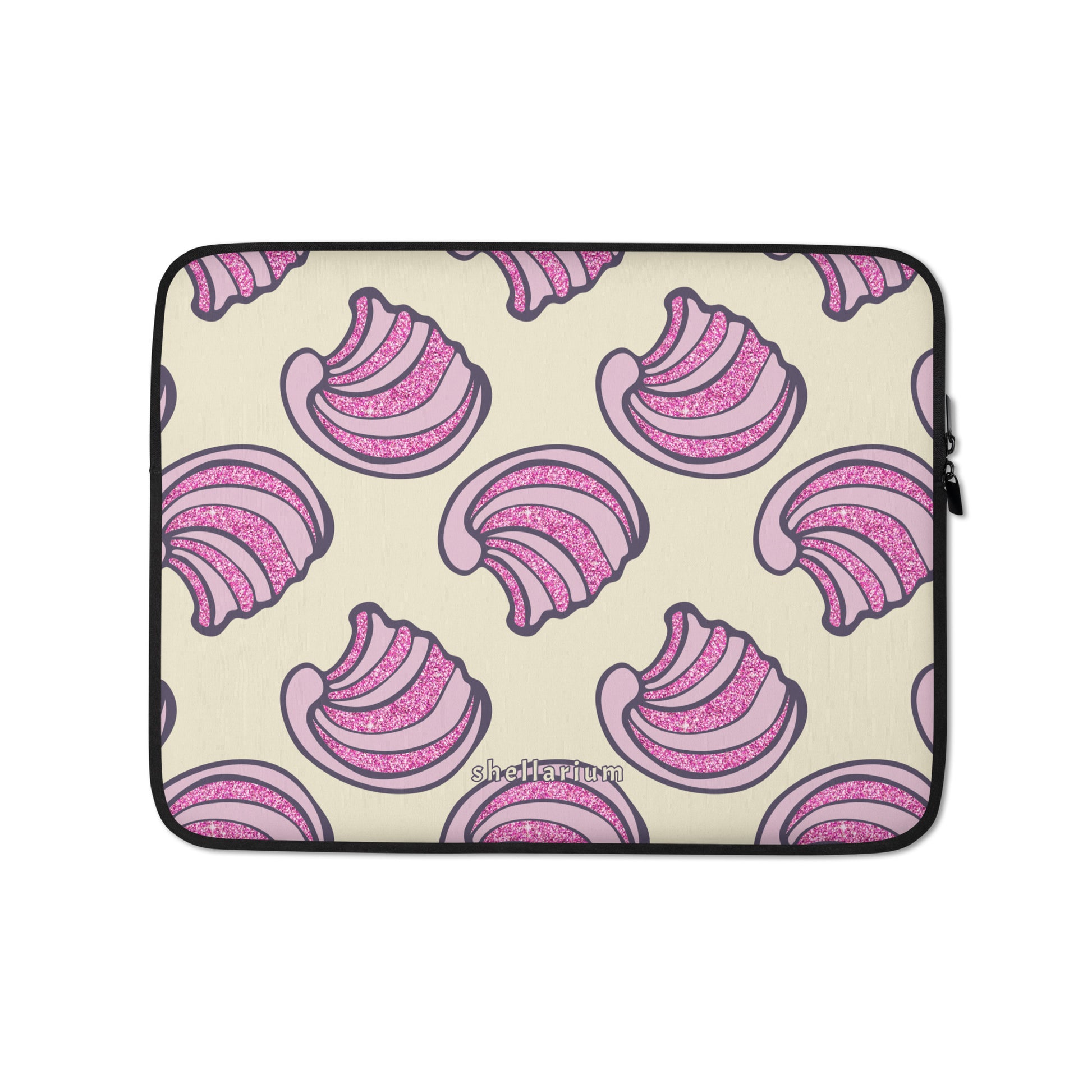 Sparkly Seashore Laptop Sleeve    Shellarium.