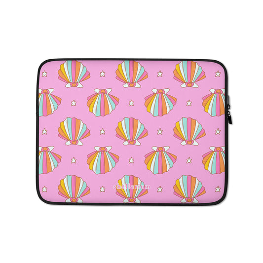 Coastal Candy Laptop Sleeve    Shellarium.