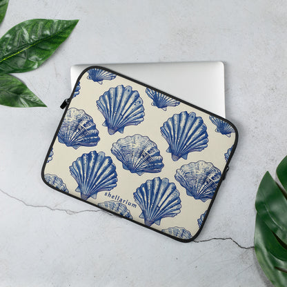 Blue Belle Laptop Sleeve    Shellarium.