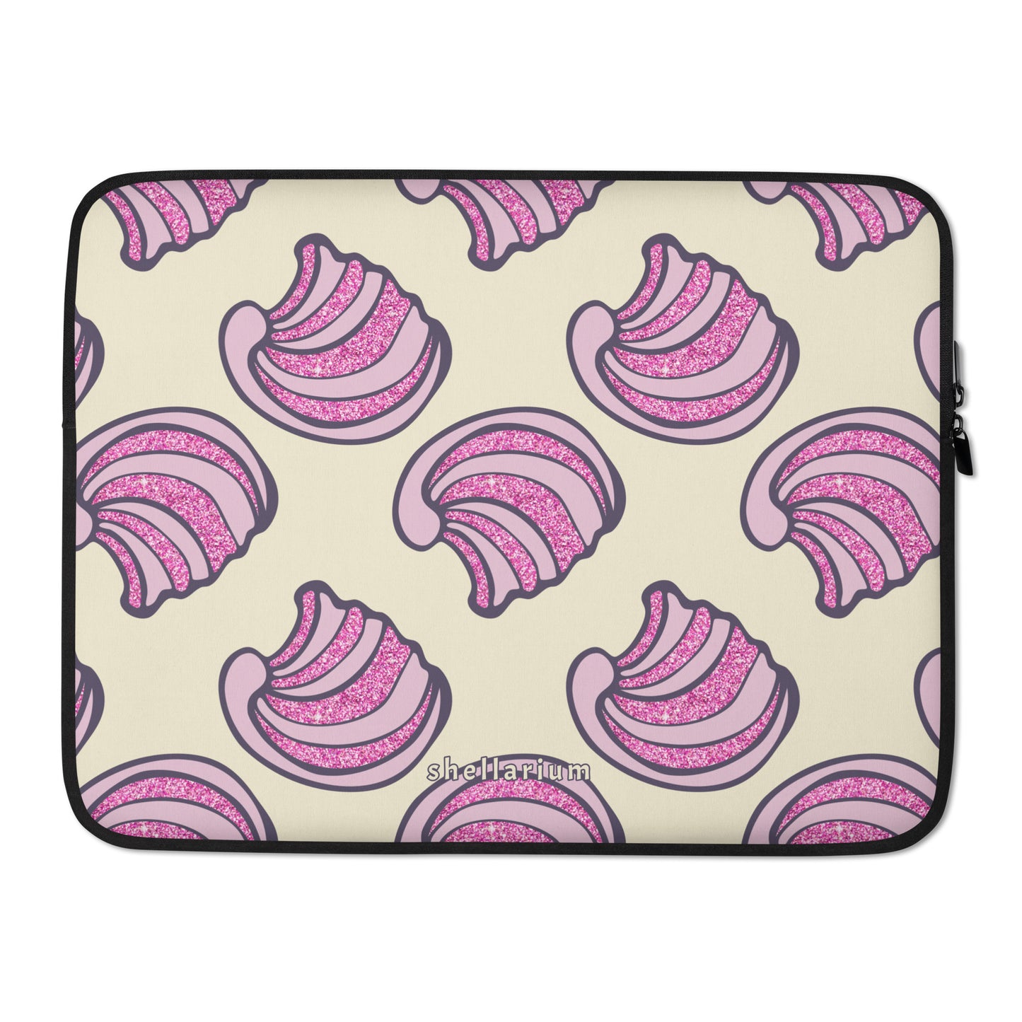 Sparkly Seashore Laptop Sleeve    Shellarium.