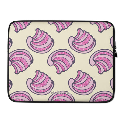 Sparkly Seashore Laptop Sleeve    Shellarium.