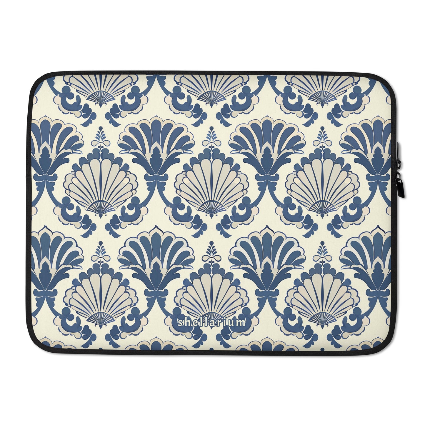 Nautical Damask Laptop Sleeve    Shellarium.