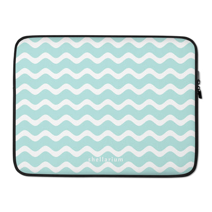 Wavy Wonder Laptop Sleeve    Shellarium.