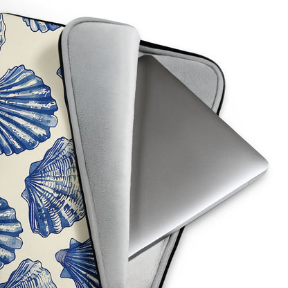 Blue Belle Laptop Sleeve    Shellarium.