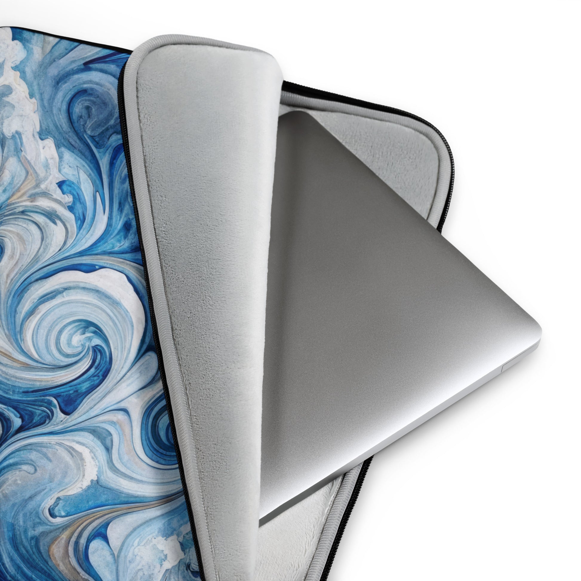 Whirlpool Wonders Laptop Sleeve    Shellarium.