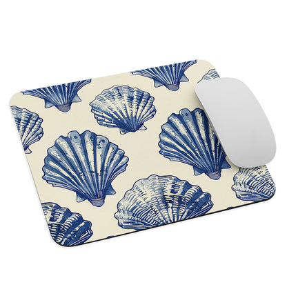 Blue Belle Mouse Pad    Shellarium.