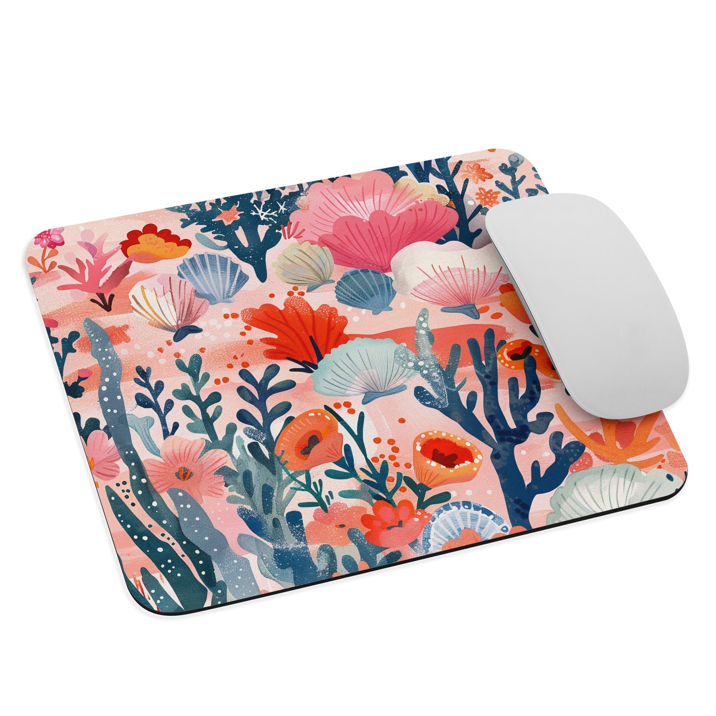 Seaweed Symphony Mouse Pad    Shellarium.