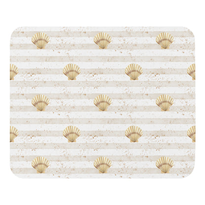 Seashore Stripes Mouse Pad    Shellarium.