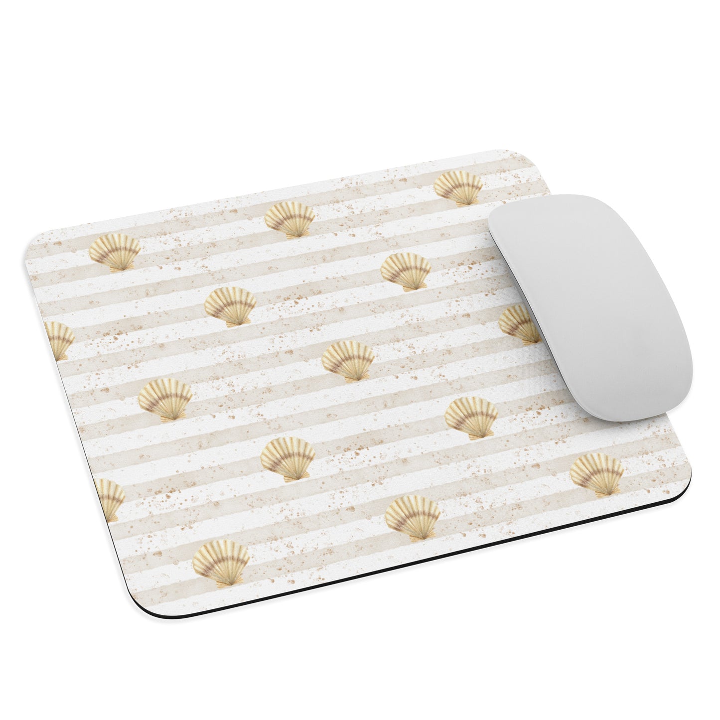 Seashore Stripes Mouse Pad    Shellarium.