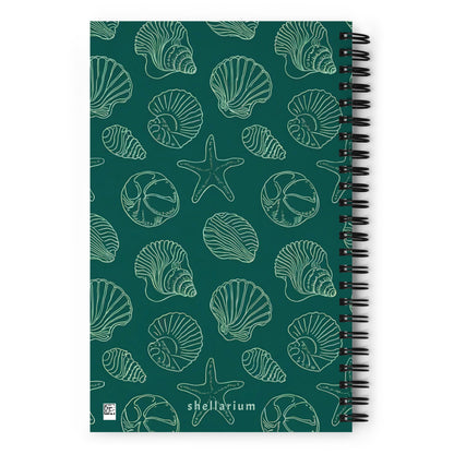 Teal Lagoon Notebook    Shellarium.