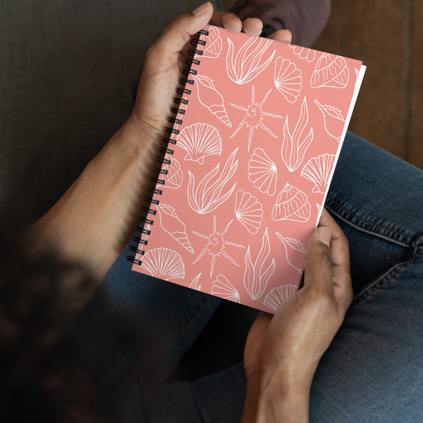 Peachy Paradise Notebook    Shellarium.