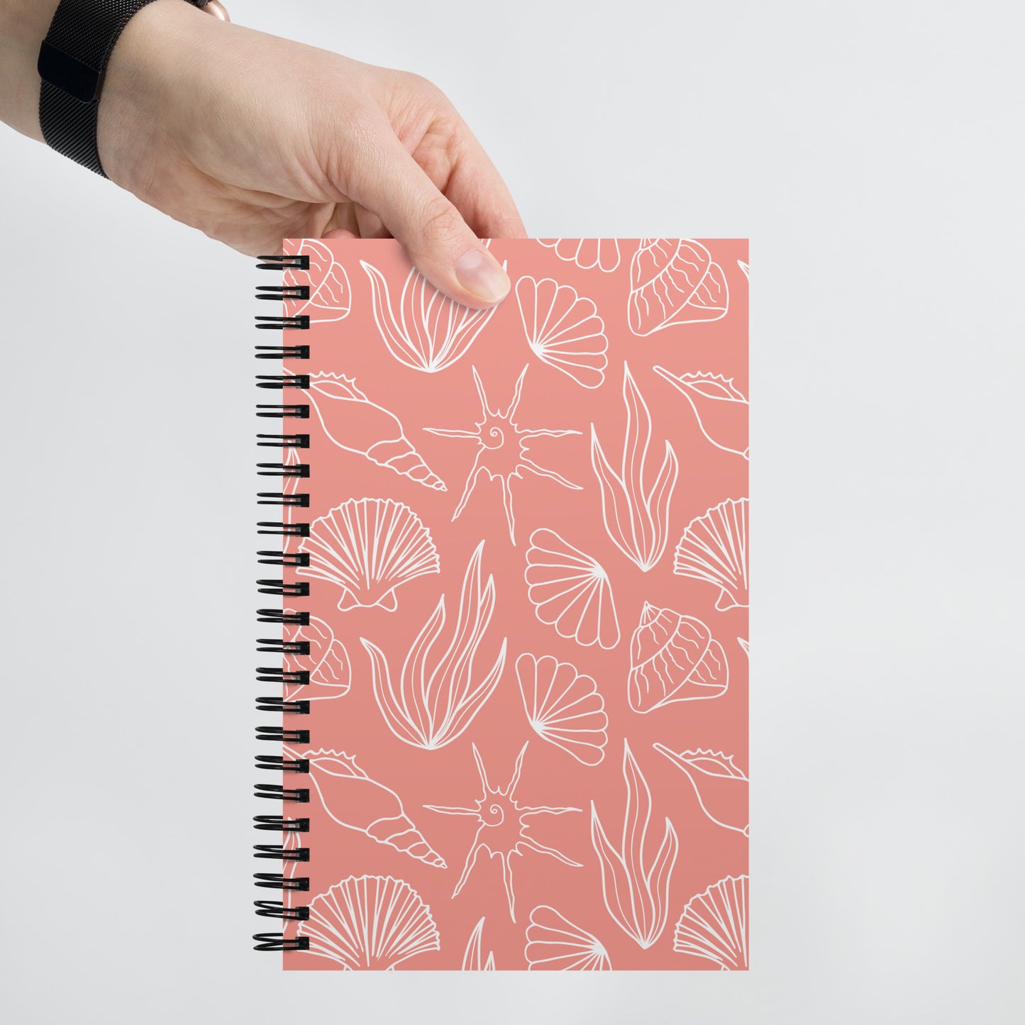 Peachy Paradise Notebook    Shellarium.