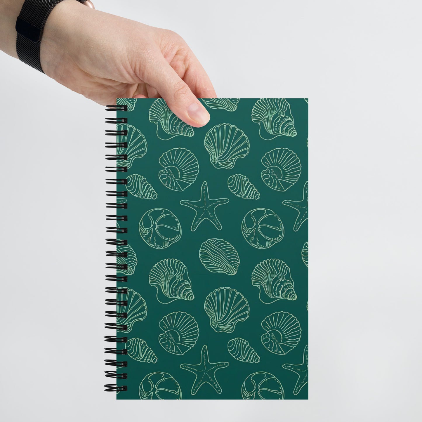 Teal Lagoon Notebook    Shellarium.