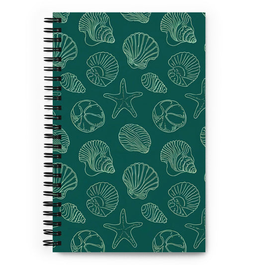 Teal Lagoon Notebook    Shellarium.