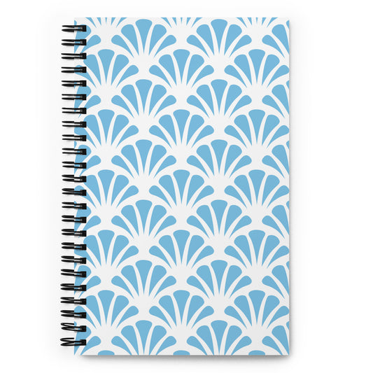 Blue Fanfare Notebook    Shellarium.