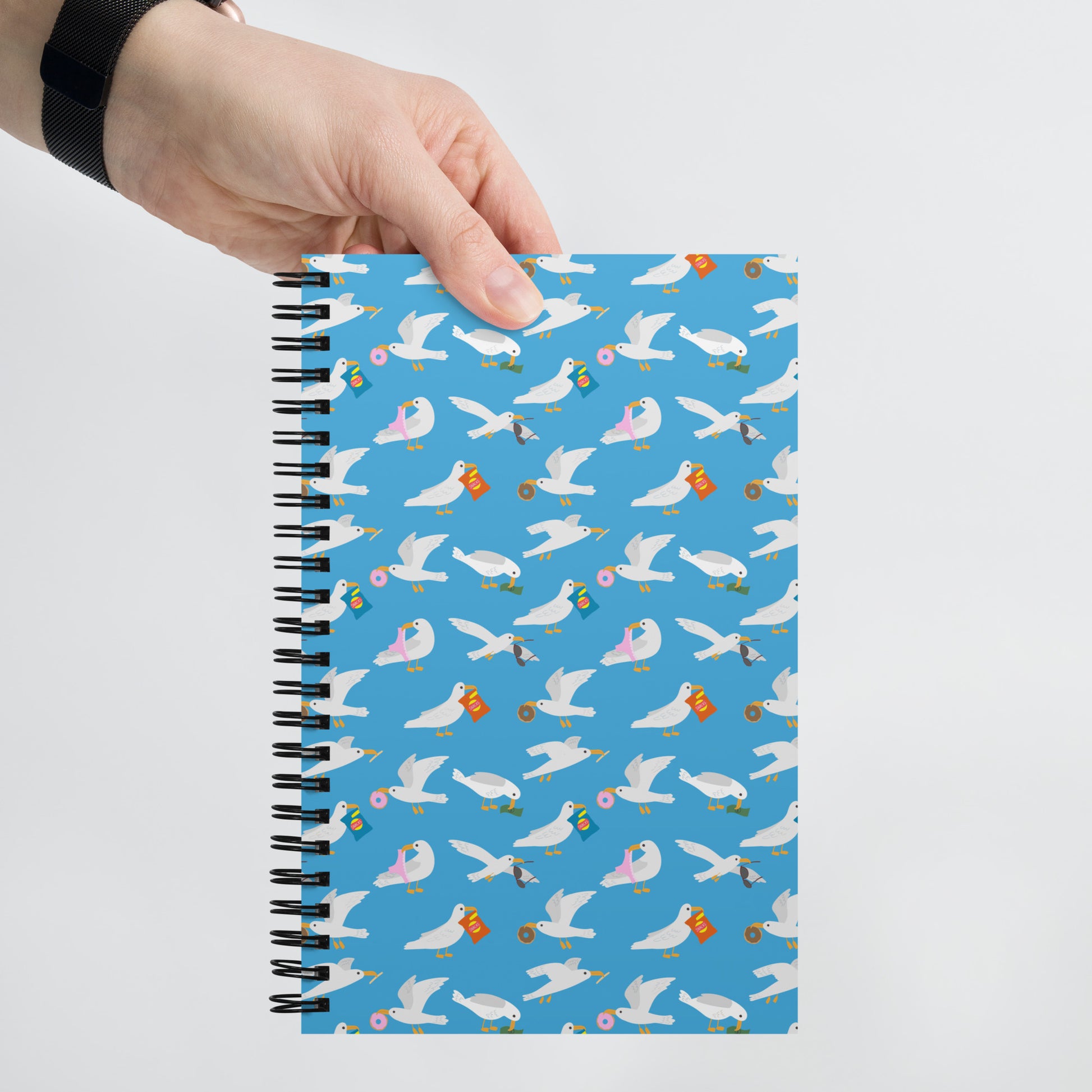 Cheeky Seagulls Notebook    Shellarium.