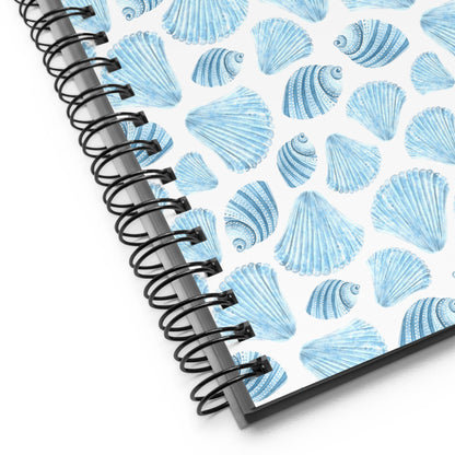 Beachy Blues Notebook    Shellarium.