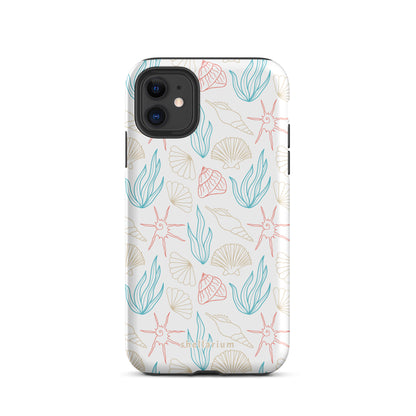 Tidal Line Art Iphone Case    Shellarium.