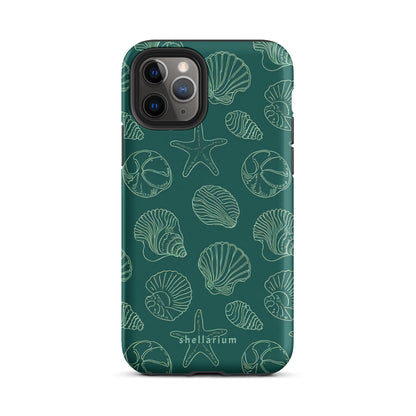 Teal Gems Iphone Case    Shellarium.