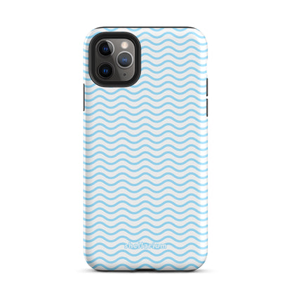 Blue Ripple Iphone Case    Shellarium.