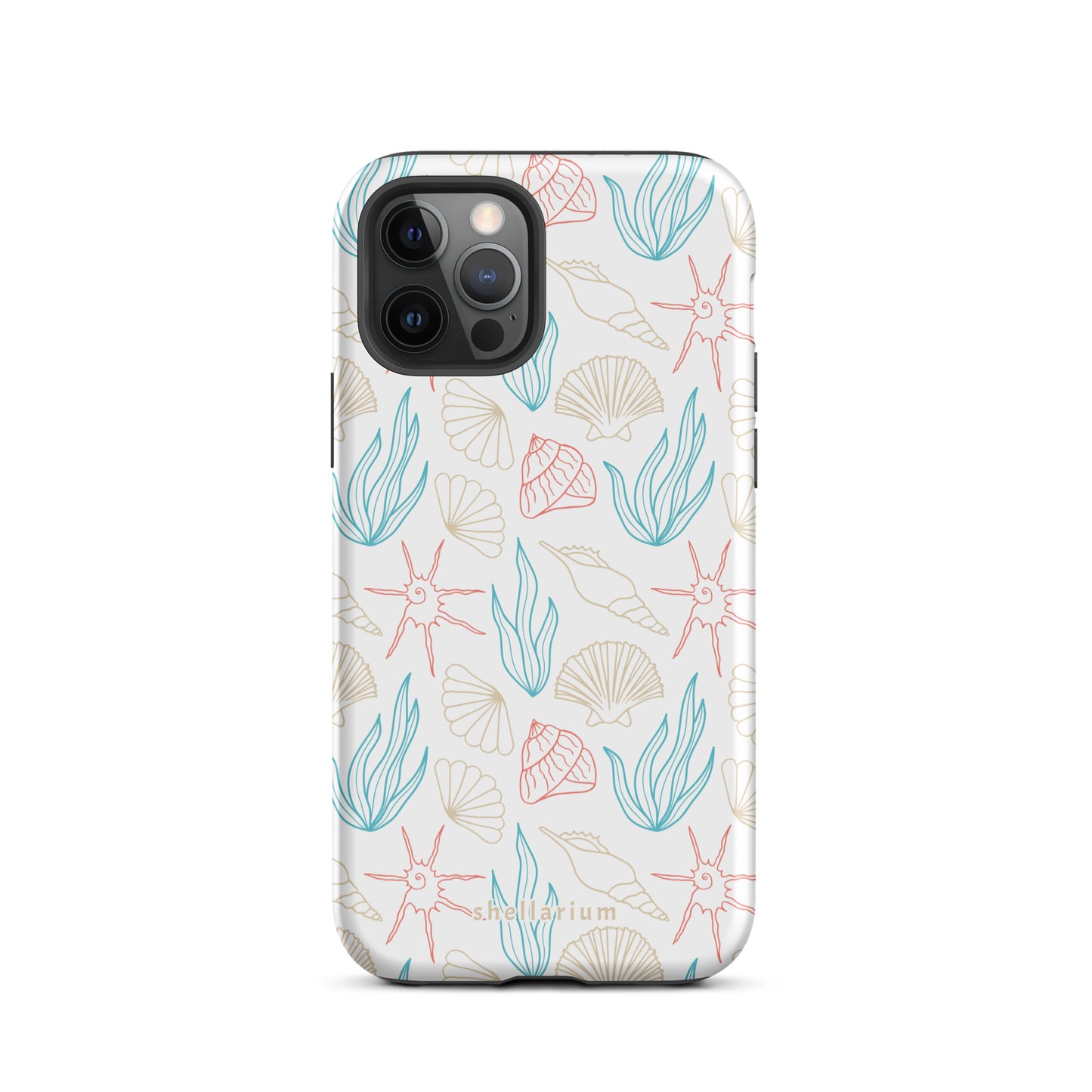 Tidal Line Art Iphone Case    Shellarium.