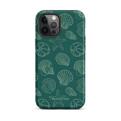 Teal Gems Iphone Case    Shellarium.