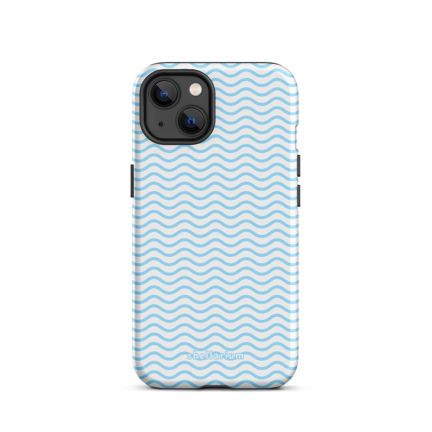 Blue Ripple Iphone Case    Shellarium.