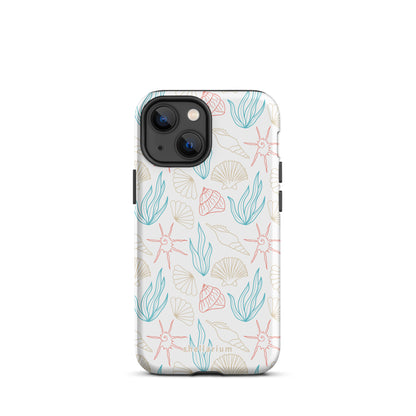 Tidal Line Art Iphone Case    Shellarium.