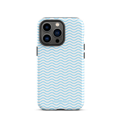 Blue Ripple Iphone Case    Shellarium.