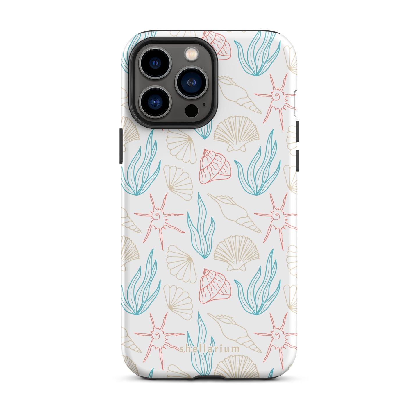 Tidal Line Art Iphone Case    Shellarium.