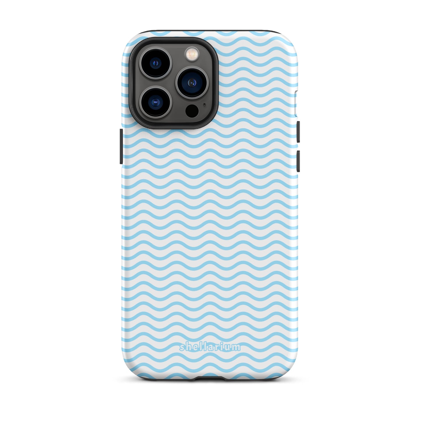 Blue Ripple Iphone Case    Shellarium.