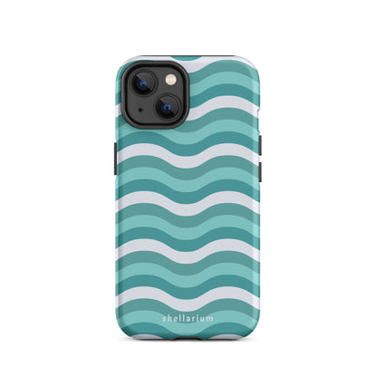 Wave Motion Iphone Case    Shellarium.