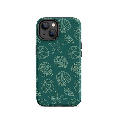 Teal Gems Iphone Case    Shellarium.