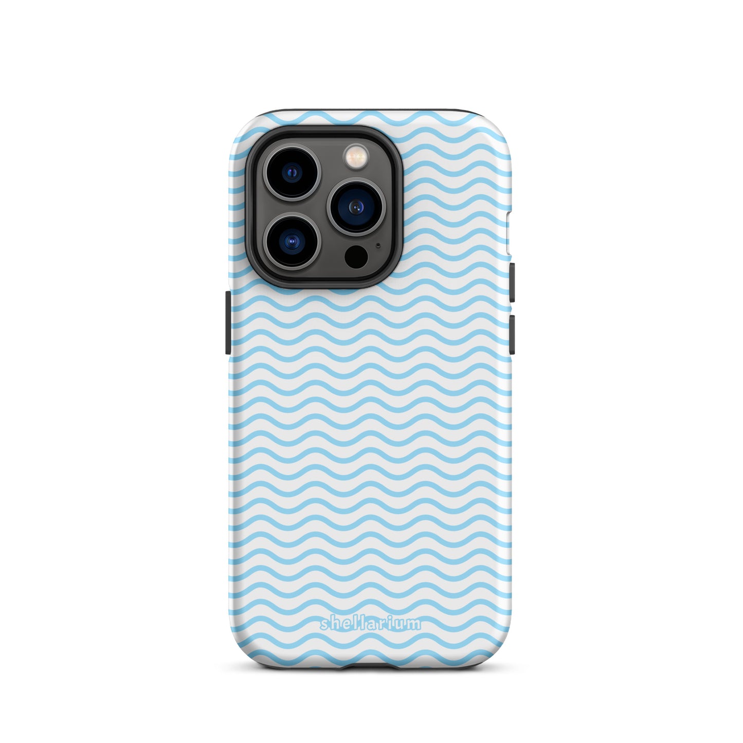 Blue Ripple Iphone Case    Shellarium.