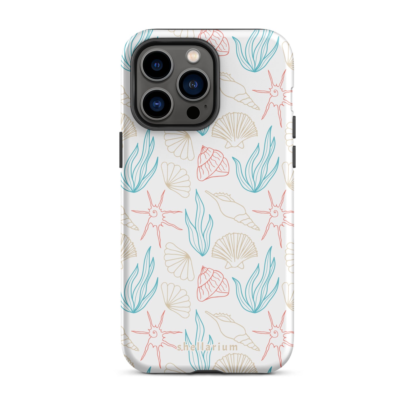 Tidal Line Art Iphone Case    Shellarium.