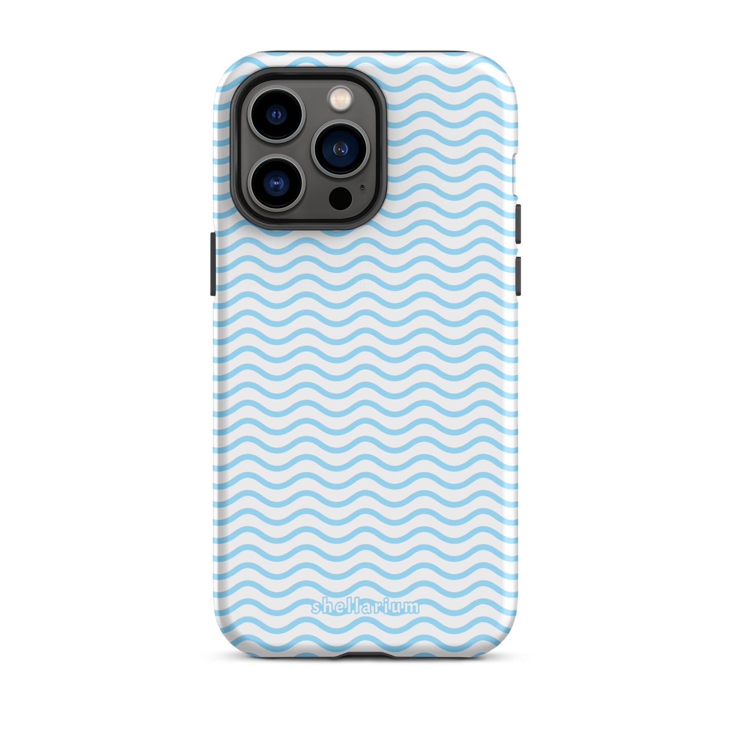 Blue Ripple Iphone Case    Shellarium.