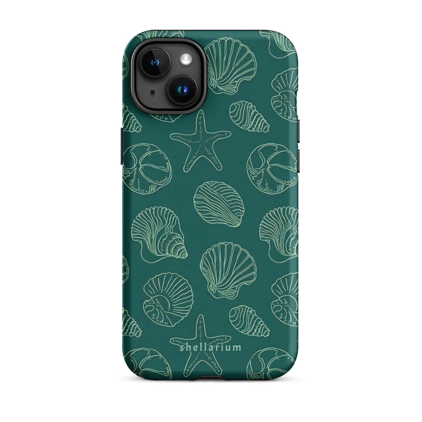 Teal Gems Iphone Case    Shellarium.