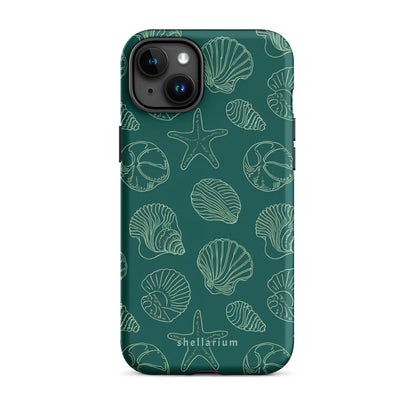 Teal Gems Iphone Case    Shellarium.