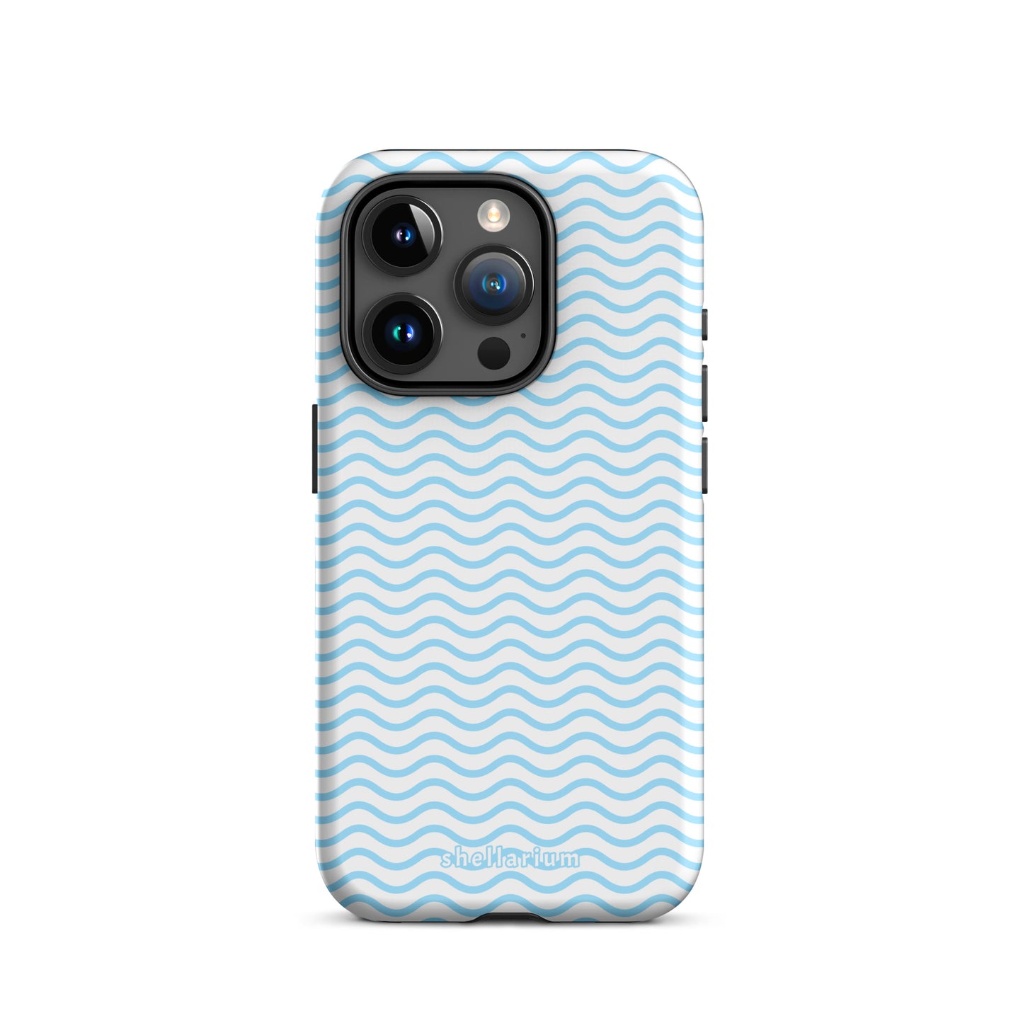 Blue Ripple Iphone Case    Shellarium.